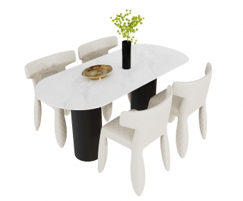 Modern Dining Table And Chairs-ID:353339918