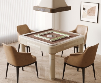 Modern Mahjong Tables And Chairs-ID:110955955