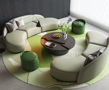 Modern Curved Sofa-ID:593699939