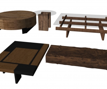 Retro Style Coffee Table-ID:575304038