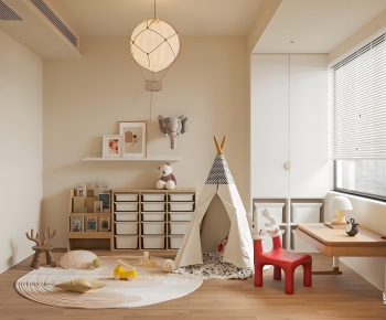 Modern Children's Room Activity Room-ID:717552901
