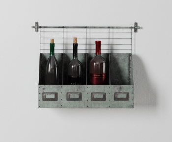 Industrial Style Wine Rack-ID:431338079