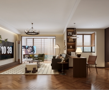 Modern A Living Room-ID:157573948