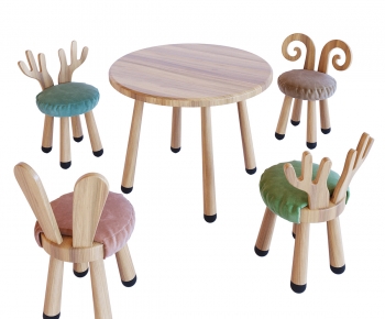 Modern Children's Table/chair-ID:680602078