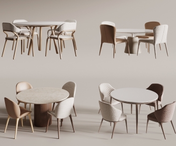 Modern Dining Table And Chairs-ID:287342074