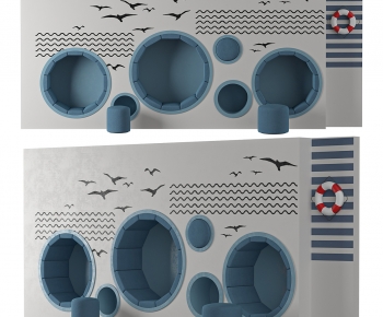 Modern Decorative Cabinet-ID:898477084