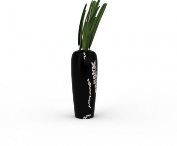 Modern Ground Green Plant Potted Plants-ID:877166036