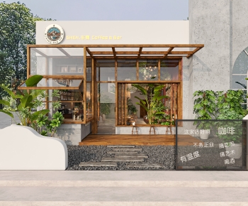 Modern Facade Element-ID:865338098