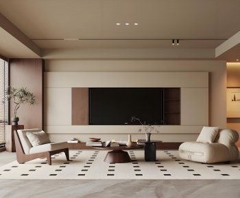 Modern A Living Room-ID:665299979