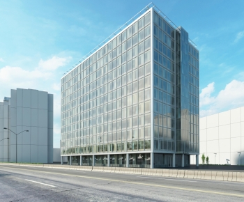 Modern Appearance Of Commercial Building-ID:866146095