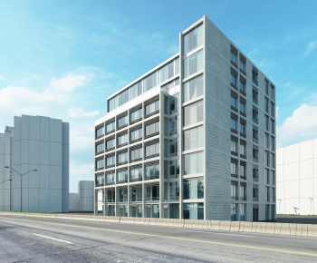 Modern Appearance Of Commercial Building-ID:427983055