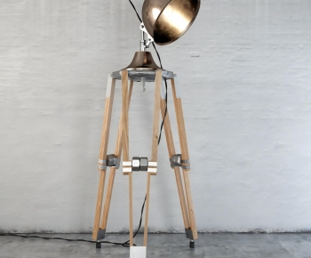 Industrial Style Floor Lamp-ID:218781953