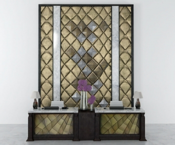 American Style Reception Desk-ID:147059927