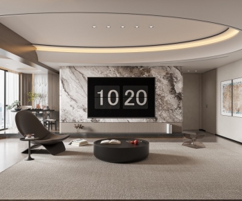 Modern A Living Room-ID:843887094