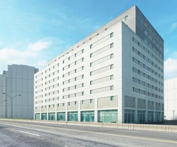 Modern Appearance Of Commercial Building-ID:679075005