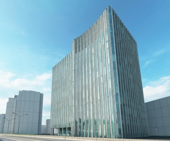 Modern Appearance Of Commercial Building-ID:854681021