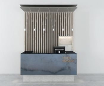 Modern Reception Desk-ID:222120053
