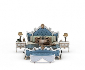 European Style Double Bed-ID:407154082