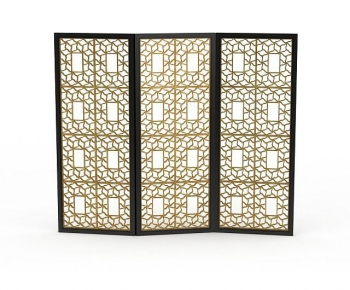 New Chinese Style Wooden Screen Partition-ID:700269948