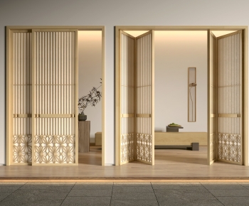Japanese Style Sliding Door-ID:323524002