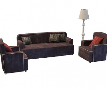 Simple European Style Sofa Combination-ID:743120914