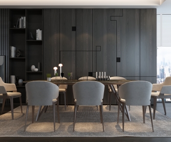 Modern Dining Table And Chairs-ID:623667965