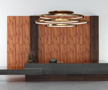 Modern Reception Desk-ID:109560977