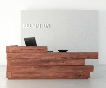 Modern Reception Desk-ID:833956967