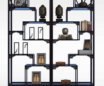 New Chinese Style Antique Rack-ID:600431927