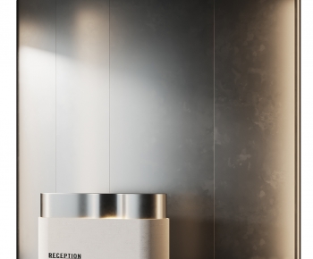 Modern Reception Desk-ID:710076094