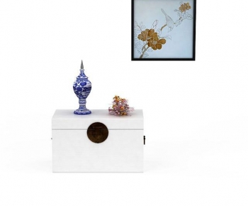 New Chinese Style Side Cabinet-ID:242480043