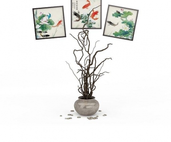 Modern Dried Branch-ID:628823044