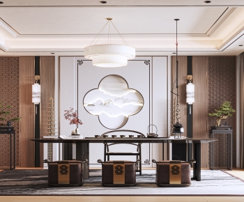 New Chinese Style Tea House-ID:496366022