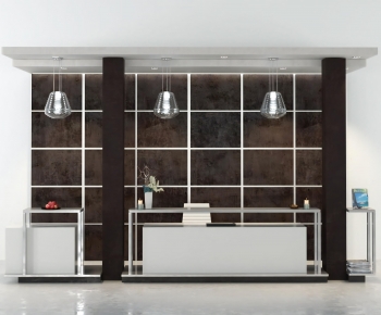 Modern Reception Desk-ID:887283092