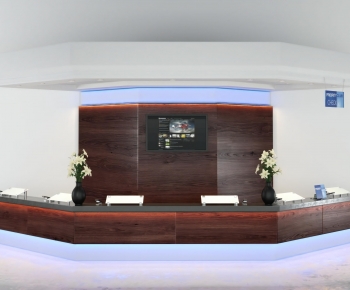 Modern Reception Desk-ID:934456111