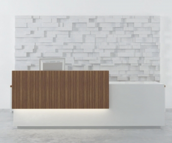 Modern Reception Desk-ID:731652026