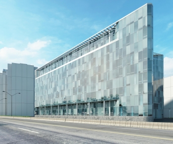 Modern Appearance Of Commercial Building-ID:658469927