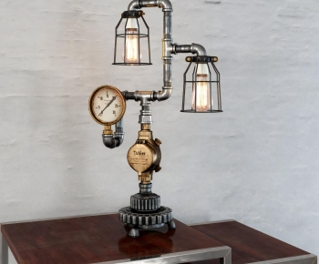 Industrial Style Table Lamp-ID:365027908