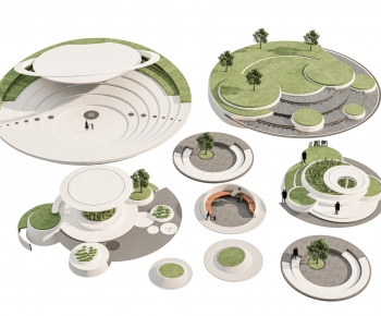 Modern Park Landscape-ID:373002056
