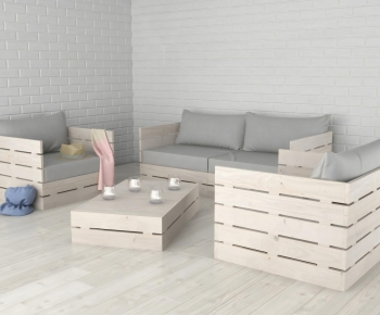 Nordic Style Sofa Combination-ID:683646923