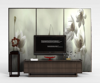 New Chinese Style TV Cabinet-ID:940063004