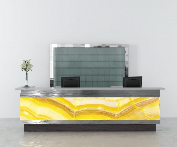 Modern Reception Desk-ID:524693019