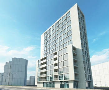 Modern Appearance Of Commercial Building-ID:510408998