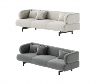 Modern Three-seat Sofa-ID:125226978