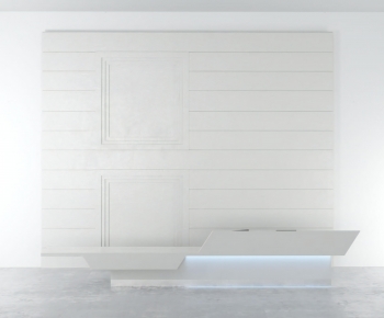 Modern Reception Desk-ID:824352988