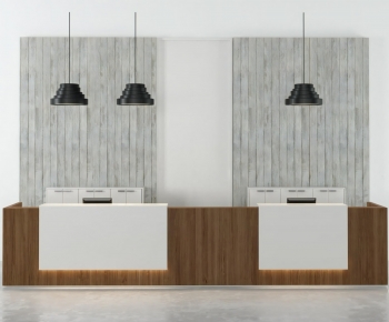 Modern Reception Desk-ID:937439925