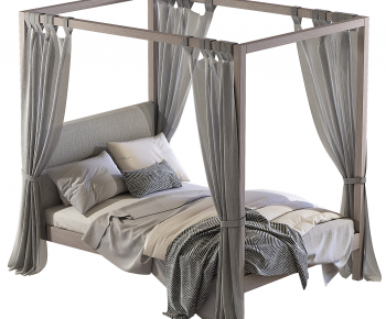 Modern Double Bed-ID:269747021