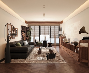 French Style A Living Room-ID:105508095