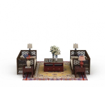 Chinese Style Sofa Combination-ID:822231052
