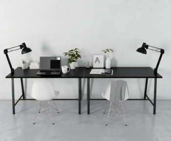 Modern Office Desk And Chair-ID:623373999